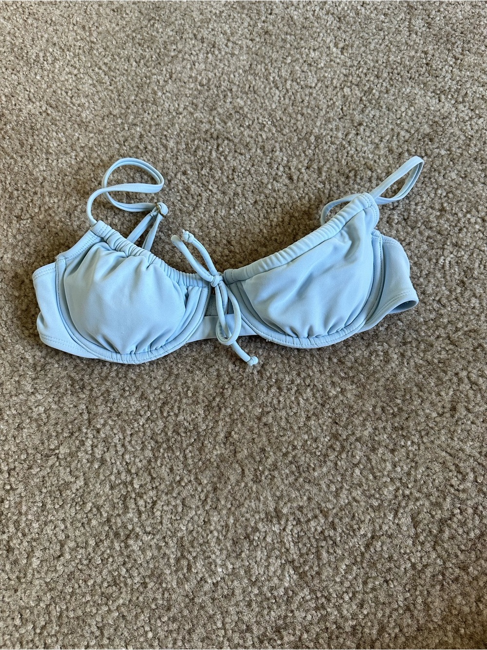 Light Blue Women’s Bikini Top